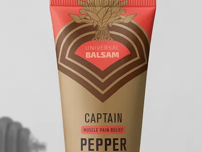 Sports balsam graphicdesign logo packaging