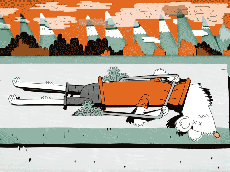 Rat Pump after effect animation animation 2d character harmony illustration photoshop vector