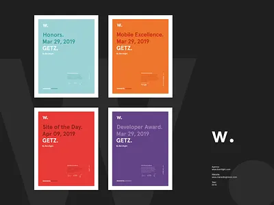 GETZ — Awwwards award awwwards developer honors interaction mobileexcellence siteoftheday website