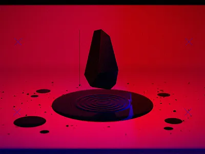 3d illustration 3d animation 3d carbon illustration styleframe test