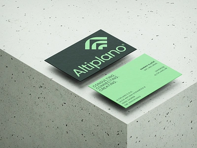 ALTPLN agency altitude arrow branding business card consulting development environment green high identity innovation logo mountain packaging peak progress stationery t shirt tote