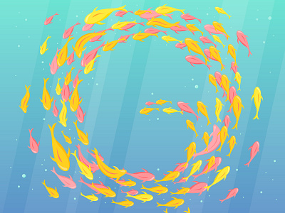 36 Days of type - G 36 days of type 36days g 36daysoftype adventure colour fish g illustration illustrator letter light ocean pink shadow texture tropical type underwater vector yellow