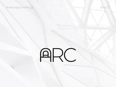 Dailychallenge Insta Shots Pt2 08 arc architecture logo dailylogochallenge design logo mirasa mirasadesign typography vector