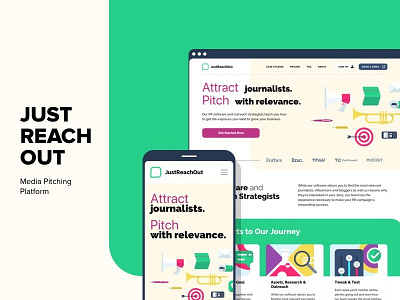 Just Reach Out illustration mobile app design saas design ui design ux design