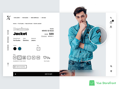 PWA concept for Vue Storefront Fashion Shop - checkout checkout checkout page clean concept design divante ecommerce ecommerce design fashion product progressive web app pwa ui white