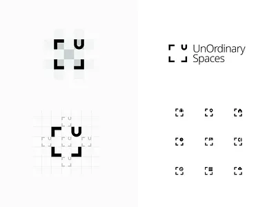 Branding construction & Icons branding design flat icon modern simple