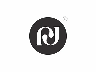 rj monogram exploration brand branding concept creative design lineart monogram rjmonogram trademark typography