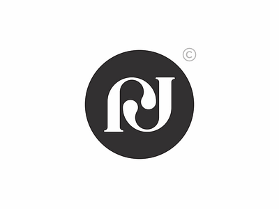 rj monogram exploration brand branding concept creative design lineart monogram rjmonogram trademark typography