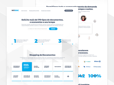Landing Page for Documents Shopping concept design document ecommerce interface landing page ui uiux ux web