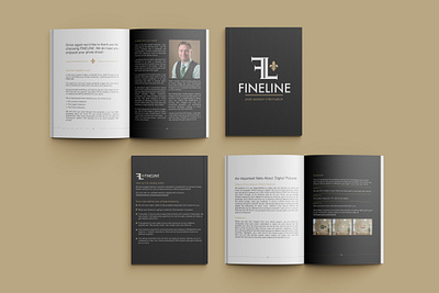 Multi-page Client Brochure design graphic design