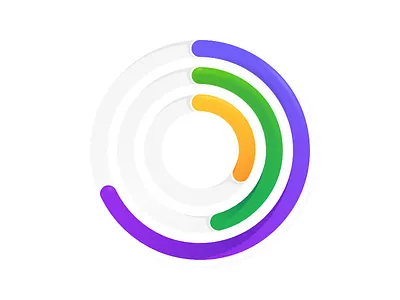 Radial Diagram analytic chart analytics chart colour data data visulization metrics radial report statistics stats