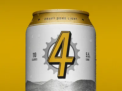 Firemans Light austin beer packaging texas typography