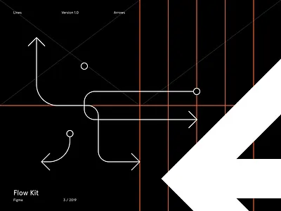 Flow Kit for Figma figma flow flow chart flow kit flowchart