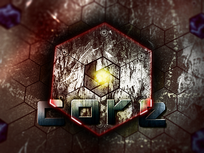 Core art cyber punk design game graphic design hexagon icon identity illustration illustrator logo mecha mechanical metal mock up photoshop steel ui