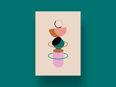 Busy—Busy abstract art art color dailypractice design geometrics illustration lines shape vector