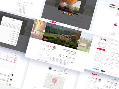 Makanchi clean creative dashboard design hotel hotel reservation makanchi reservation tour guide tourism reference tourism site tourism tour travel ui ux رزرو هتل مکانچی
