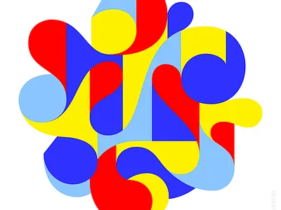 Geometric art graphic art