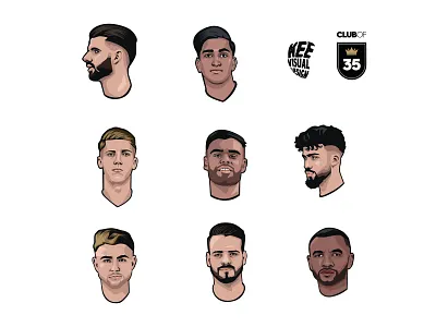 Club of 35 Soccer Player PT.2 adidas clubof35 football soccer tango league