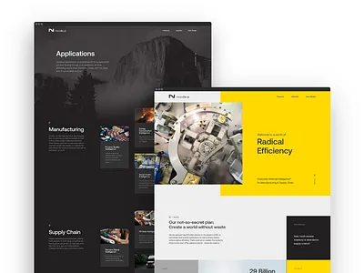 Website artificial intelligence branding design rebrand ui ux