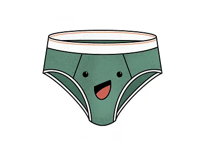 I'll Be Brief briefs illustration underwear