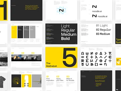 Guidelines artificial intelligence branding color design logo rebrand