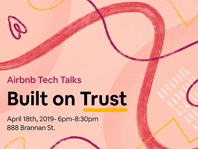 Built on Trust poster illo illustration ipad pro poster procreate