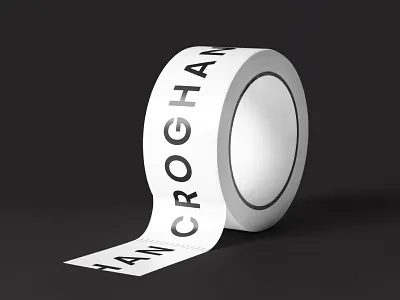 Croghan Visual Identity branding graphic design identity ireland irish logo logotype minimal mockup typography visual identity wordmark