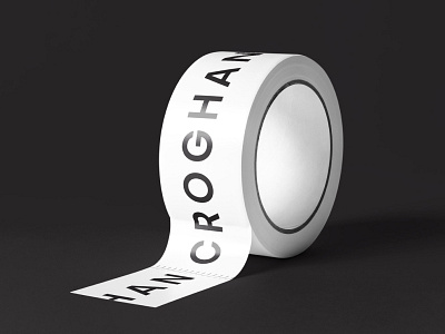 Croghan Visual Identity branding graphic design identity ireland irish logo logotype minimal mockup typography visual identity wordmark