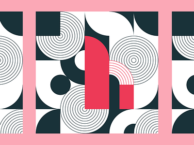 H 36 days of type 36days h 36daysoftype design h illustrator pattern type typography vector