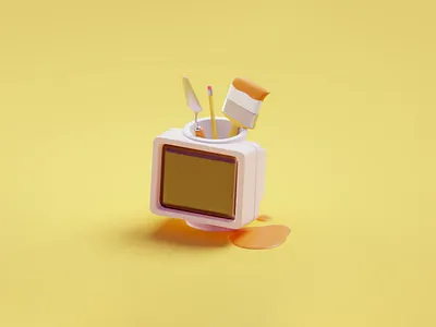 Rejected Renders #3 art b3d blender computer screen illustration isometric render