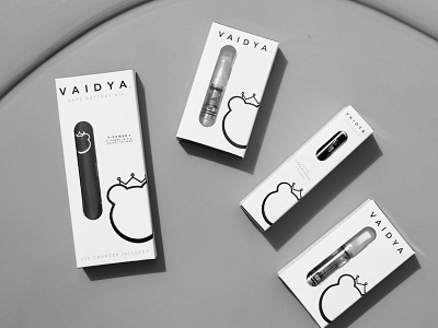Packaging Design for Vaidya Cannabis brand branding cannabis cannabis brand cannabis branding cannabis packaging graphic design illustration logo logo design packaging vape packaging