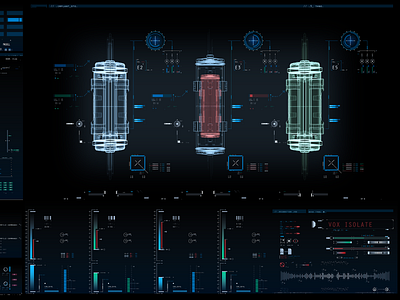 Ui_exmpl adobe ae after effects c4d cinema 4d cyber cyberpunk design digital flat fui hud illustration illustrator octane octanerender scifi ui ux vector
