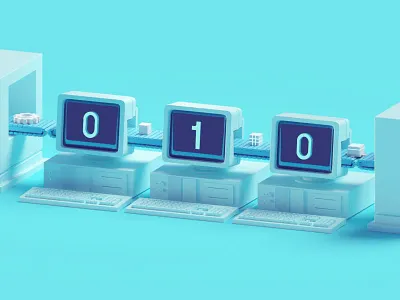 Rejected Renders #4 b3d blender coding computer design illustration isometric render