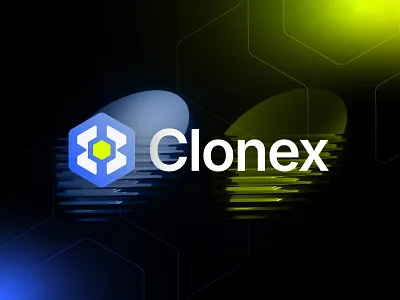 Clonex Crypto Blockchain Fintech Logo Design a b c d e f g h i j k l m app blockchain brand identity branding crypto dapp decentralized defi finance fintech logo logo design modern logo n o p q r s t u v w x y z saas technology token wallet web3