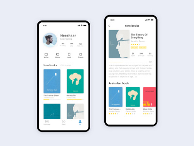 New Bookstore3 books read ui ux
