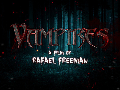 Horror Movie Text Effect [FREE DOWNLOAD] 3d 3d text cinematic design download free freebie hollywood hyperpix logo mock up mockup movie photoshop psd template text effect text styles title typography