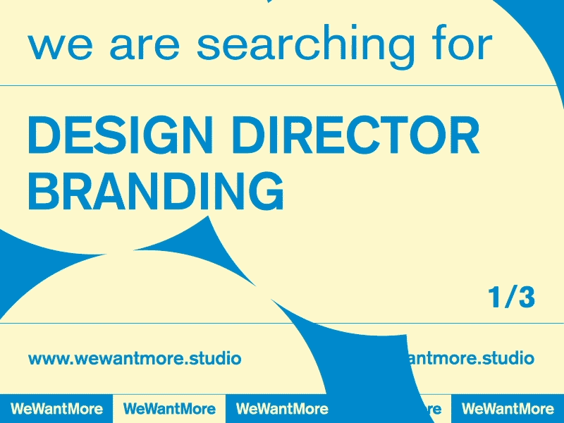 Vacancy Animation 02 2d animation after affects animation brand agency loop search searching searchlight vacancy wewantmore