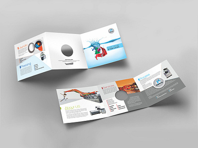 Trifold Brochure branding brochure design layout typography