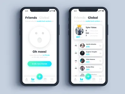 Daily UI Challenge #019 - Fitness Leaderboard app app design daily daily challange daily ui 019 daily ui challange dailyui dailyui challenge design fitness fitness app interface iphone x leaderboard sketch ui ui elements