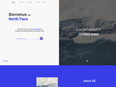 Nf Ui Template design media news design north template template design ui design webdesign