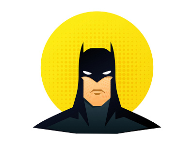 Batman 🦇 art batman comic drawing illustration sketch sketchapp superhero vector