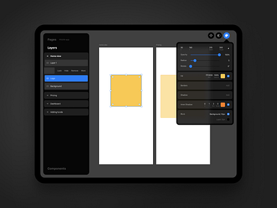 What if... app design ios ipad