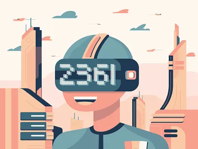 Explorer animation colors exploration explorer future illustration motion design sail ho studio sho studio shuttle space spaceship vector