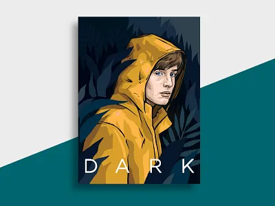 Dark abstract concert concert poster digital flat flyer graphic design green illustration jungle man mock up portrait portrait art poster poster art vector vector artwork