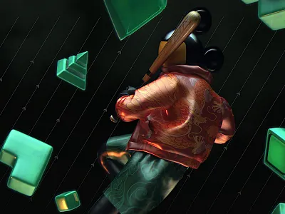 MORE 3d illustration