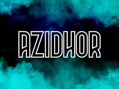 Azidhor typeface font modern sans sanserif scredeck simple type typeface typeface. lettering typefaces typography