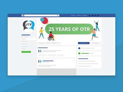 Social media header illustration birthday design illustration social media social media banner vector vector illustration