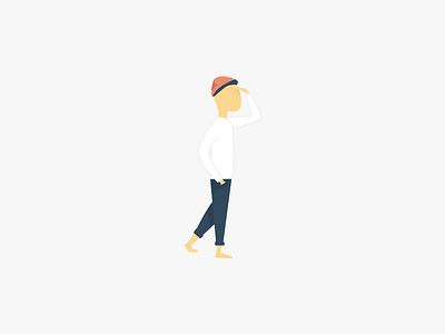 Are you lost? 404 design illustration logo look lost type man person see vector website