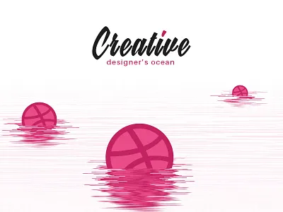 Creative Designer's Ocean design flat ui ux