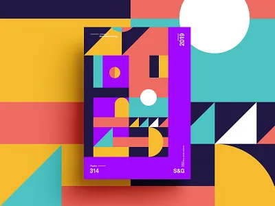 S&Go.314.i 2019 36daysoftype 36daysoftype i 36daysoftype06 color creative grid imagination logo pattern poster postereveryday purple vector